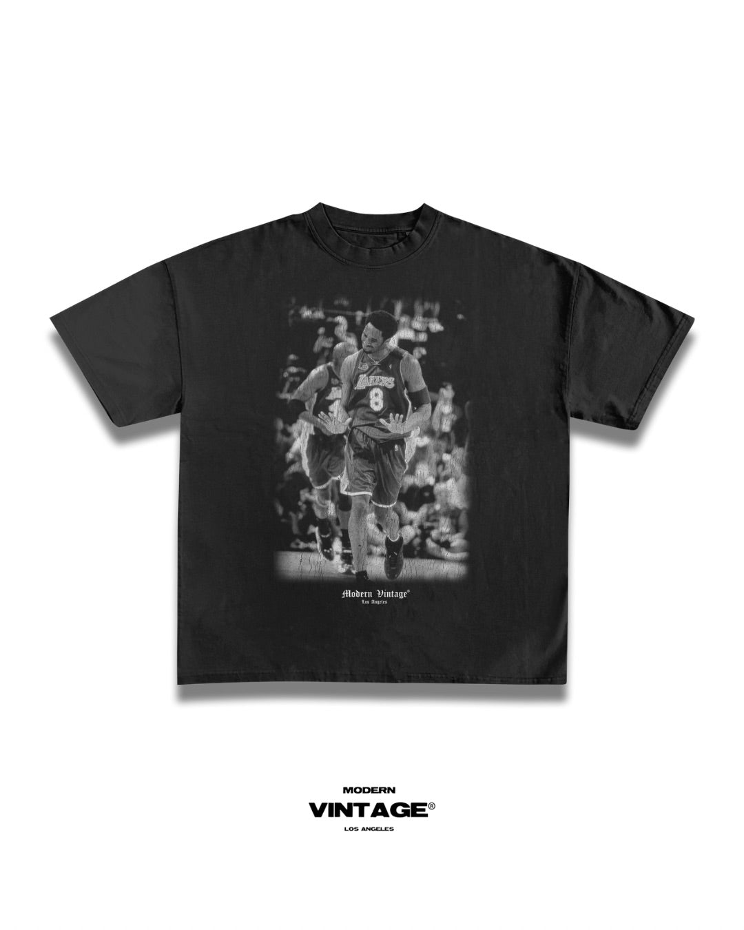 KOBE “I GOT THIS” TEE (WASHED BLACK) - Hype Home Studios