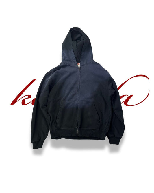 KALSADA “Rags to Royalty” Sun - Dyed Zip Hoodie - Hype Home Studios