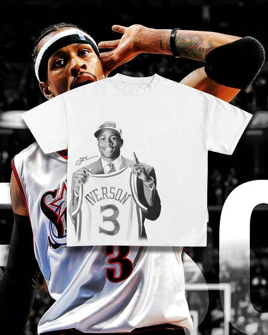 IVERSON “DRAFT DAY” TEE *PREORDER* - Hype Home Studios