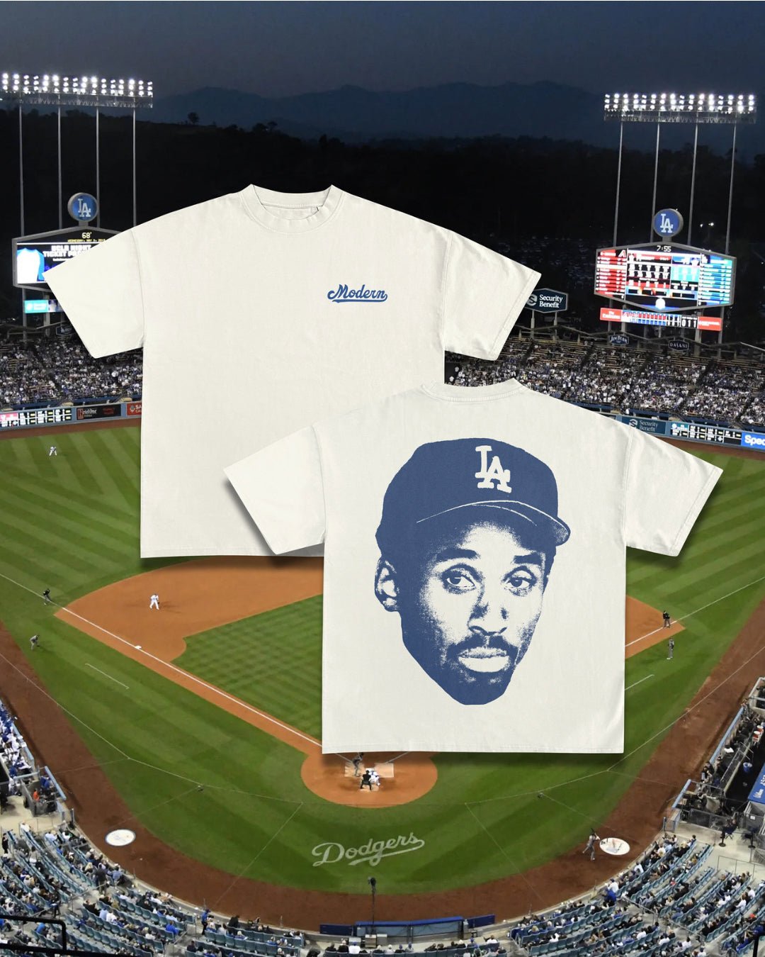 KOBE “DODGERS” TEE *PREORDER* - Hype Home Studios