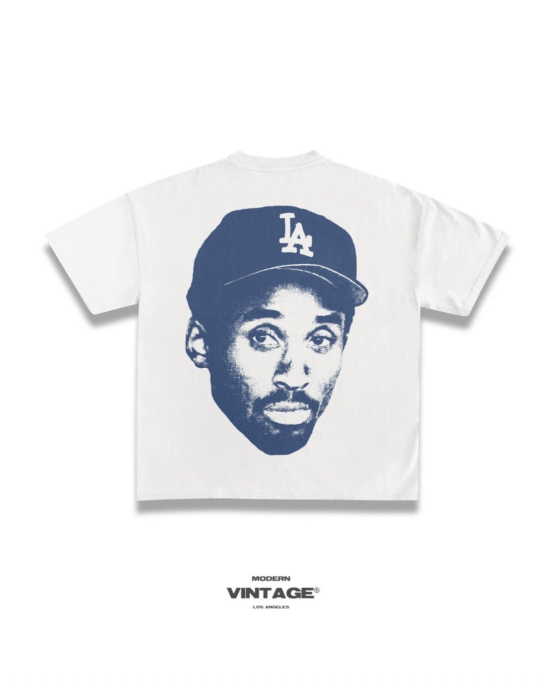 KOBE “DODGERS” TEE (WHITE) - Hype Home Studios