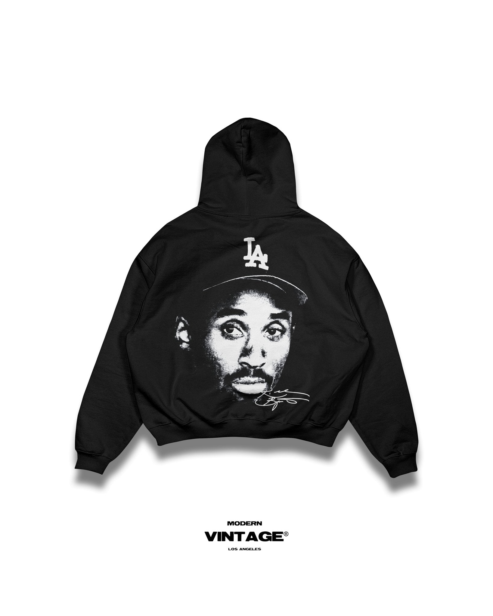 KOBE “LA” HOODIE (BLACK) - Hype Home Studios